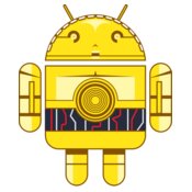 Android Logo: C3PO Andy