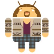 Android Logo:The Dude Droid