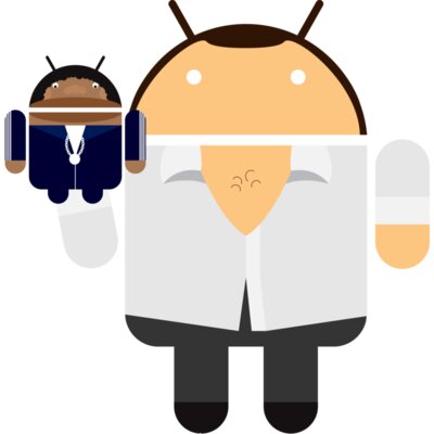 Android Logo: Gob and Franklin Droid